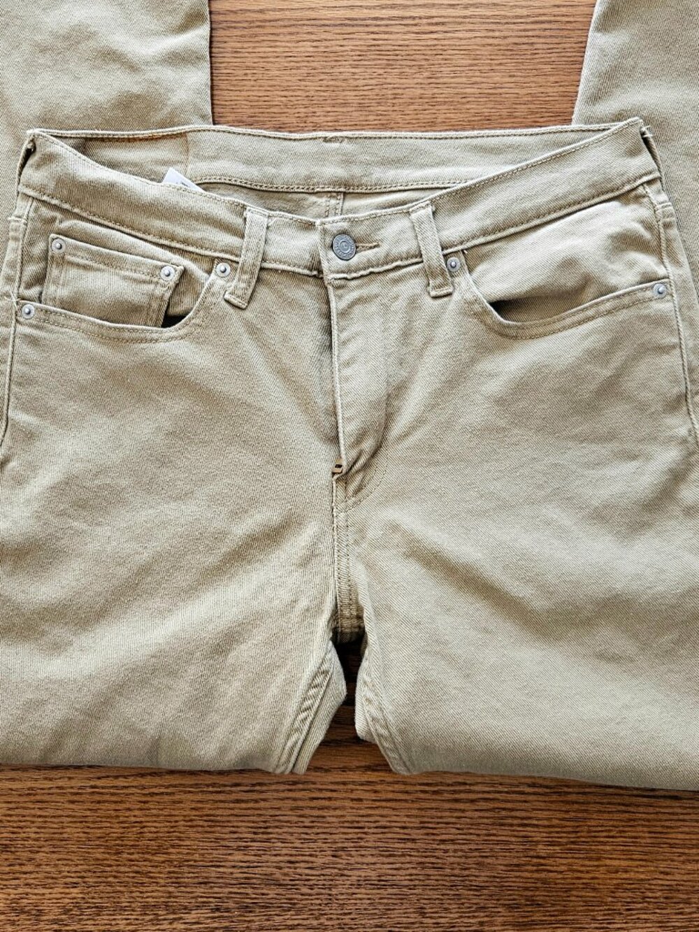 Levi’s 511 Slim Fit Jeans – Beige (32x32) • Excellent Condition - Picture 6 of 12